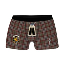 ScotsTee Shop Scottish Nicolson Hunting Weathered Clan Crest Highland Kilt Sporran Tartan Boxer Briefs