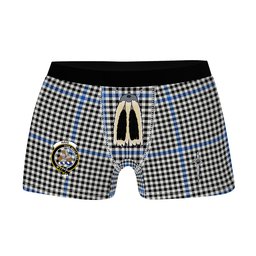 ScotsTee Shop Scottish Haig Modern Clan Crest Highland Kilt Sporran Tartan Boxer Briefs
