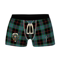 ScotsTee Shop Scottish Nairn Ancient Clan Crest Highland Kilt Sporran Tartan Boxer Briefs