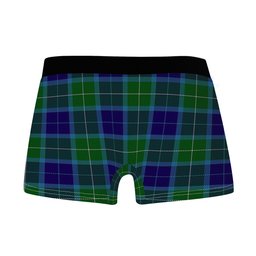 ScotsTee Shop Scottish Wallace Blue Clan Crest Highland Kilt Sporran Tartan Boxer Briefs