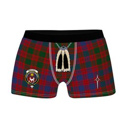 ScotsTee Shop Scottish MacColl Ancient Clan Crest Highland Kilt Sporran Tartan Boxer Briefs