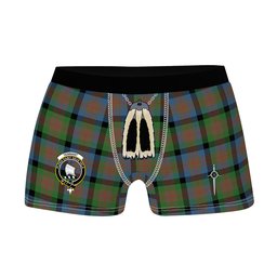 ScotsTee Shop Scottish Tennant Ancient Clan Crest Highland Kilt Sporran Tartan Boxer Briefs