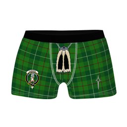 ScotsTee Shop Scottish Clephan Clan Crest Highland Kilt Sporran Tartan Boxer Briefs