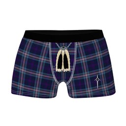 ScotsTee Shop Scottish Nevoy Clan Highland Kilt Sporran Tartan Boxer Briefs