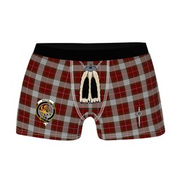 ScotsTee Shop Scottish MacFie Dress Clan Crest Highland Kilt Sporran Tartan Boxer Briefs