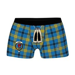 ScotsTee Shop Scottish Laing SC Clan Crest Highland Kilt Sporran Tartan Boxer Briefs