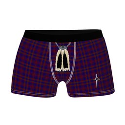 ScotsTee Shop Scottish Nithsdale Dalgliesh Clan Highland Kilt Sporran Tartan Boxer Briefs