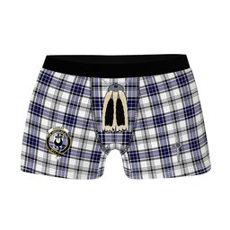 ScotsTee Shop Scottish Hannay Modern Clan Crest Highland Kilt Sporran Tartan Boxer Briefs