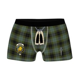 ScotsTee Shop Scottish MacIver Family Clan Crest Highland Kilt Sporran Tartan Boxer Briefs