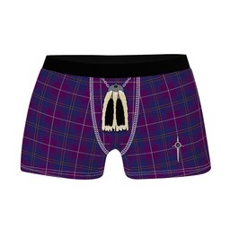 ScotsTee Shop Scottish Pride of Glencoe Clan Highland Kilt Sporran Tartan Boxer Briefs