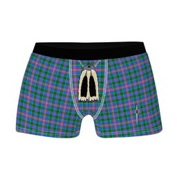 ScotsTee Shop Scottish Ralston Clan Highland Kilt Sporran Tartan Boxer Briefs