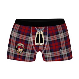 ScotsTee Shop Scottish MacDonald Dress Irish Clan Crest Highland Kilt Sporran Tartan Boxer Briefs