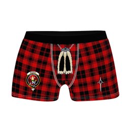 ScotsTee Shop Scottish Murray of Ochtertyre Modern Clan Crest Highland Kilt Sporran Tartan Boxer Briefs