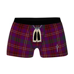 ScotsTee Shop Scottish McCall (Caithness) Clan Highland Kilt Sporran Tartan Boxer Briefs