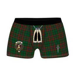 ScotsTee Shop Scottish Matheson Hunting Highland Clan Crest Highland Kilt Sporran Tartan Boxer Briefs