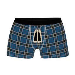 ScotsTee Shop Scottish Thompson Dress Blue Clan Highland Kilt Sporran Tartan Boxer Briefs