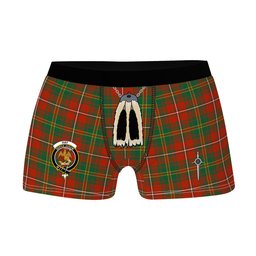 ScotsTee Shop Scottish Hay Ancient Clan Crest Highland Kilt Sporran Tartan Boxer Briefs