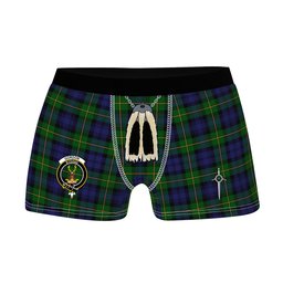 ScotsTee Shop Scottish Gordon Clan Clan Crest Highland Kilt Sporran Tartan Boxer Briefs