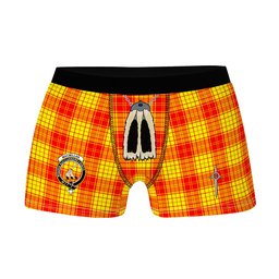 ScotsTee Shop Scottish MacMillan Clan Crest Highland Kilt Sporran Tartan Boxer Briefs
