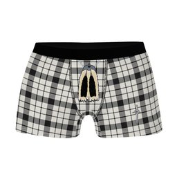 ScotsTee Shop Scottish McFarland Black White Ancient Clan Highland Kilt Sporran Tartan Boxer Briefs
