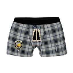 ScotsTee Shop Scottish MacTavish of Dunardry Dress Clan Crest Highland Kilt Sporran Tartan Boxer Briefs