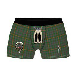 ScotsTee Shop Scottish Hall Ancient Clan Crest Highland Kilt Sporran Tartan Boxer Briefs