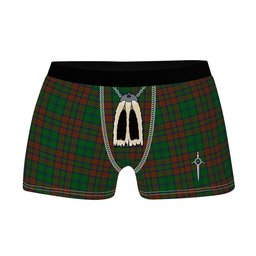 ScotsTee Shop Scottish Matheson Hunting Highland Clan Highland Kilt Sporran Tartan Boxer Briefs