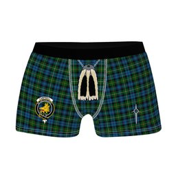 ScotsTee Shop Scottish Campbell of Argyll 02 Clan Crest Highland Kilt Sporran Tartan Boxer Briefs