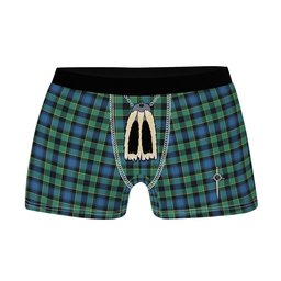 ScotsTee Shop Scottish Mouat Clan Highland Kilt Sporran Tartan Boxer Briefs