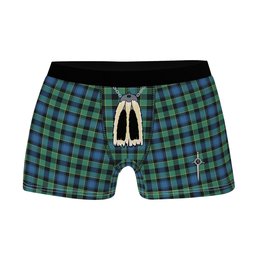 ScotsTee Shop Scottish Mouat Clan Highland Kilt Sporran Tartan Boxer Briefs