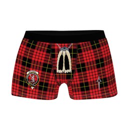 ScotsTee Shop Scottish MacSwan Modern Clan Crest Highland Kilt Sporran Tartan Boxer Briefs