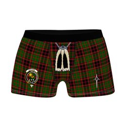 ScotsTee Shop Scottish Buchan Modern Clan Crest Highland Kilt Sporran Tartan Boxer Briefs