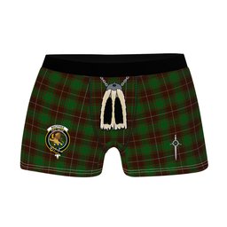 ScotsTee Shop Scottish MacPhee Hunting Clan Crest Highland Kilt Sporran Tartan Boxer Briefs