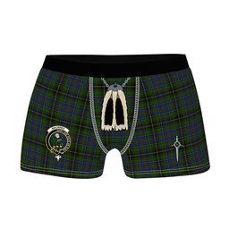 ScotsTee Shop Scottish MacInnes Clan Crest Highland Kilt Sporran Tartan Boxer Briefs