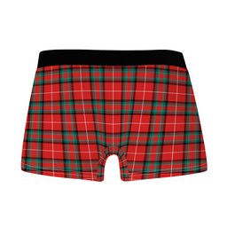 ScotsTee Shop Scottish Stewart Stuart of Bute Clan Crest Highland Kilt Sporran Tartan Boxer Briefs
