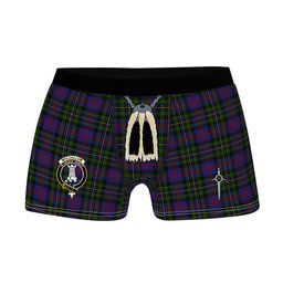 ScotsTee Shop Scottish MacCallum of Berwick Clan Crest Highland Kilt Sporran Tartan Boxer Briefs