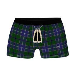 ScotsTee Shop Scottish Wishart Hunting Clan Highland Kilt Sporran Tartan Boxer Briefs
