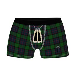 ScotsTee Shop Scottish MacWilliam Clan Highland Kilt Sporran Tartan Boxer Briefs