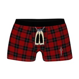 ScotsTee Shop Scottish Ramsay Red Clan Highland Kilt Sporran Tartan Boxer Briefs