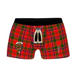 ScotsTee Shop Scottish Munro Modern Clan Crest Highland Kilt Sporran Tartan Boxer Briefs