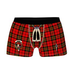 ScotsTee Shop Scottish Brodie Modern Clan Crest Highland Kilt Sporran Tartan Boxer Briefs