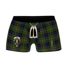 ScotsTee Shop Scottish Reid Green Clan Crest Highland Kilt Sporran Tartan Boxer Briefs