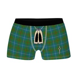 ScotsTee Shop Scottish Turnbull Hunting Ancient Clan Clan Highland Kilt Sporran Tartan Boxer Briefs