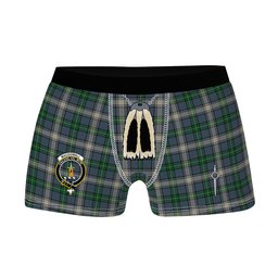 ScotsTee Shop Scottish MacDowall Clan Crest Highland Kilt Sporran Tartan Boxer Briefs