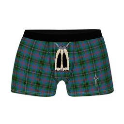 ScotsTee Shop Scottish Wood Ancient Clan Highland Kilt Sporran Tartan Boxer Briefs