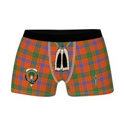 ScotsTee Shop Scottish Ross Ancient Clan Crest Highland Kilt Sporran Tartan Boxer Briefs
