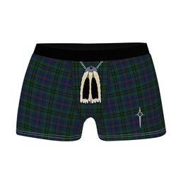 ScotsTee Shop Scottish Walker Hunting Clan Highland Kilt Sporran Tartan Boxer Briefs