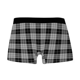 ScotsTee Shop Scottish MacLeod Black and White Clan Crest Highland Kilt Sporran Tartan Boxer Briefs