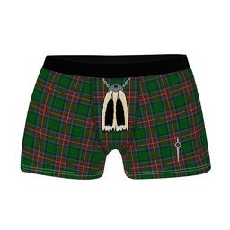 ScotsTee Shop Scottish Sillars 2 Clan Highland Kilt Sporran Tartan Boxer Briefs