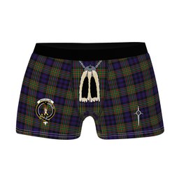 ScotsTee Shop Scottish MacLellan Clan Crest Highland Kilt Sporran Tartan Boxer Briefs